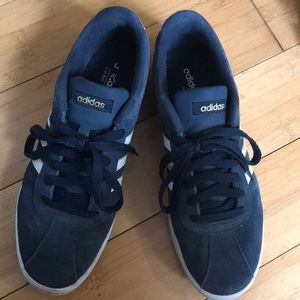Women’s size 9.5 adidas navy shoes